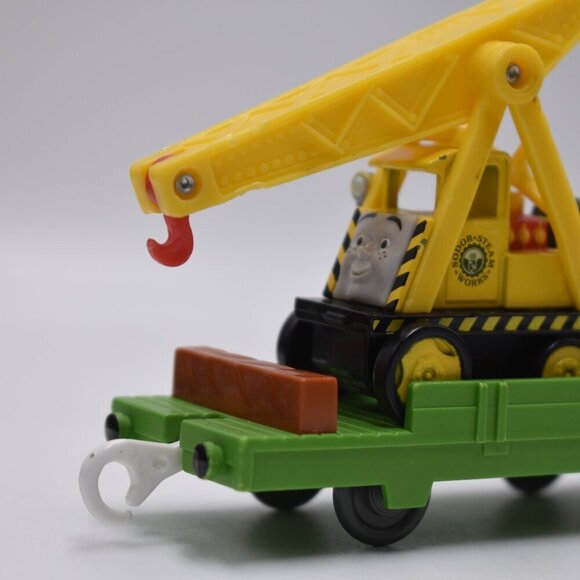 Thomas & Friends Kavin 2009 on Green Flatbed 2001 Plarail Railway Train TOMY - Picture 2 of 10